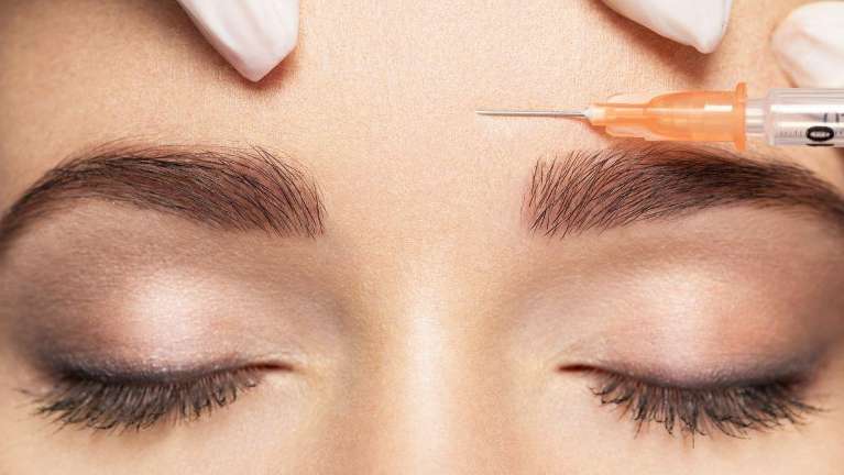 A patient getting a BOTOX injection in Beachwood, OH?