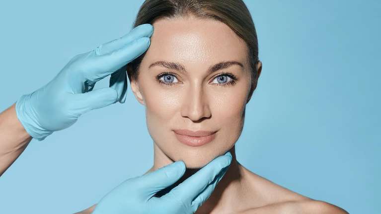 Lady getting Botox Injections in Beachwood, OH