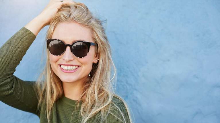 Lady smiling after Anti-Wrinkle Injections in Beachwood, OH