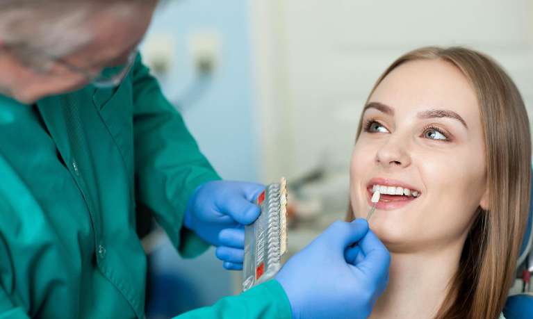 teeth whitening patient in beachwood, oh