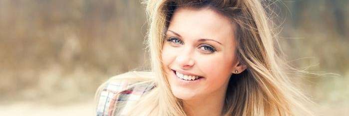 Lady smiling after BOTOX treatment in Beachwood, OH