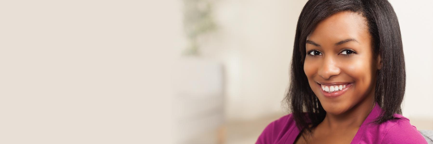 Patient smiling with dental implants in 44122